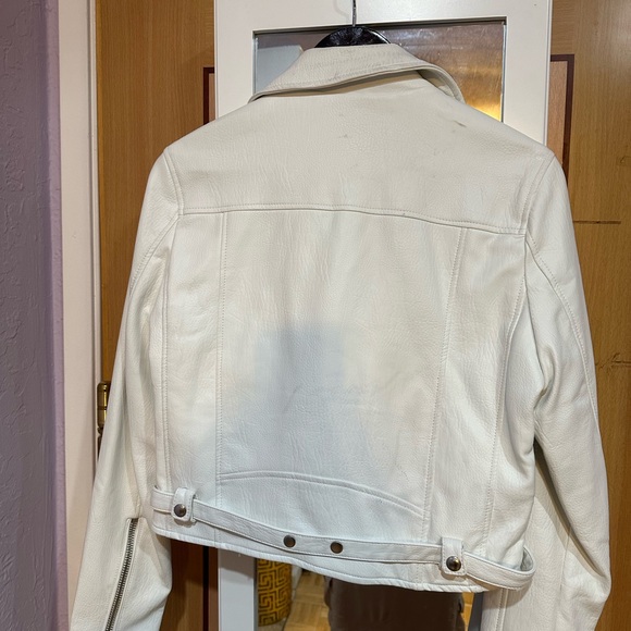 BLANKNYC White Leather Jacket - Picture 2 of 5